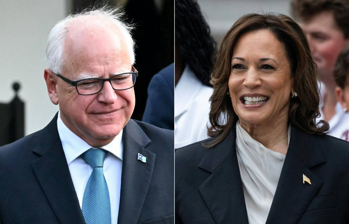 Kamala Harris elige a Tim Walz, gobernador de Minnesota, como su vicepresidente