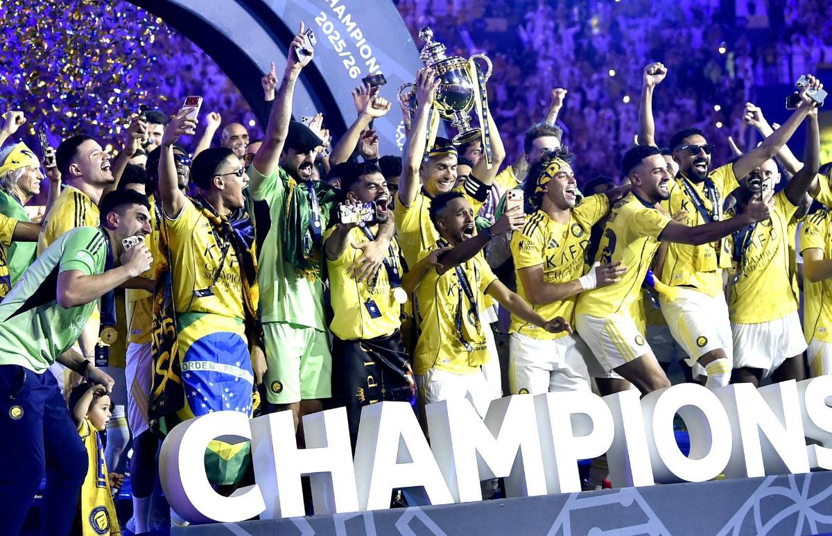 Cristiano campeón con Al Nassr: lágrimas del “Bicho”, imagen viral y celebración