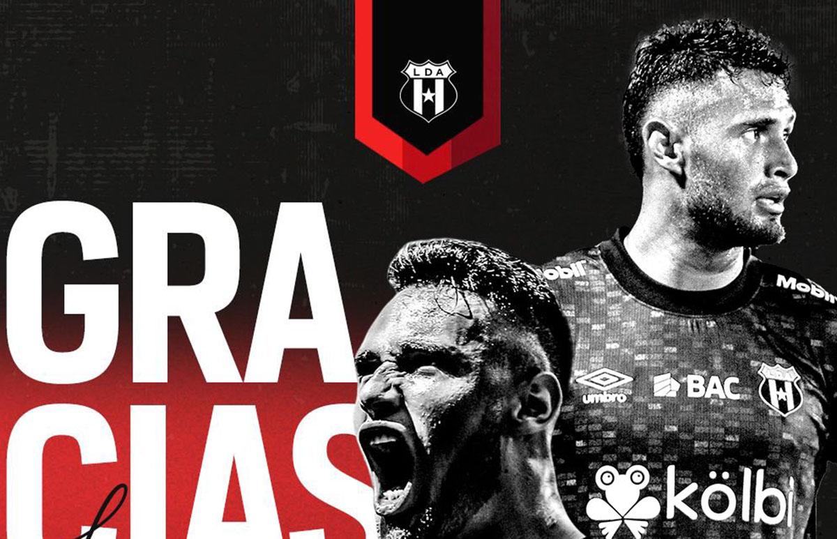 Alajuelense anuncia salida de Alex López, ¿dónde jugará?