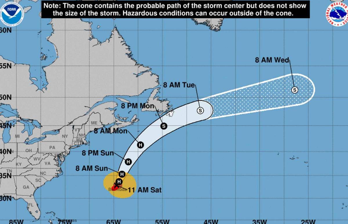 Huracán Ernesto impacta en Bermudas: esta es la situación en la isla