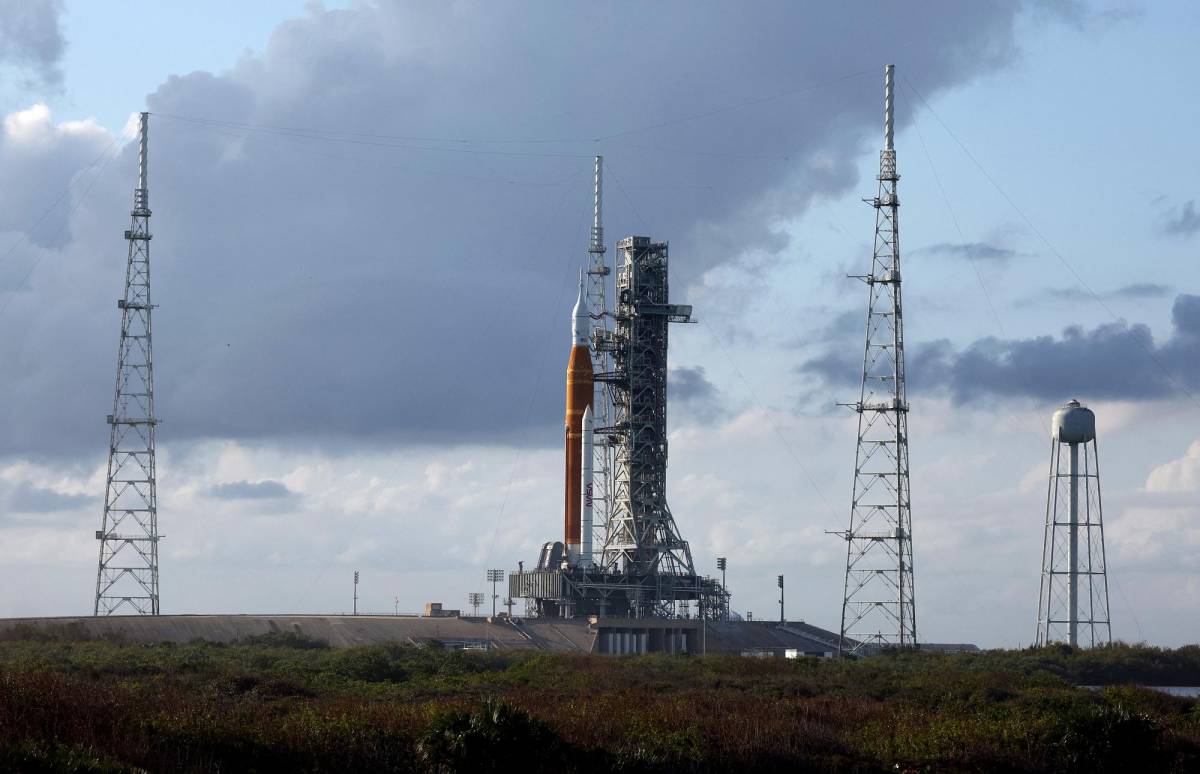 La NASA intenta por tercera vez lanzar su nuevo cohete a la Luna