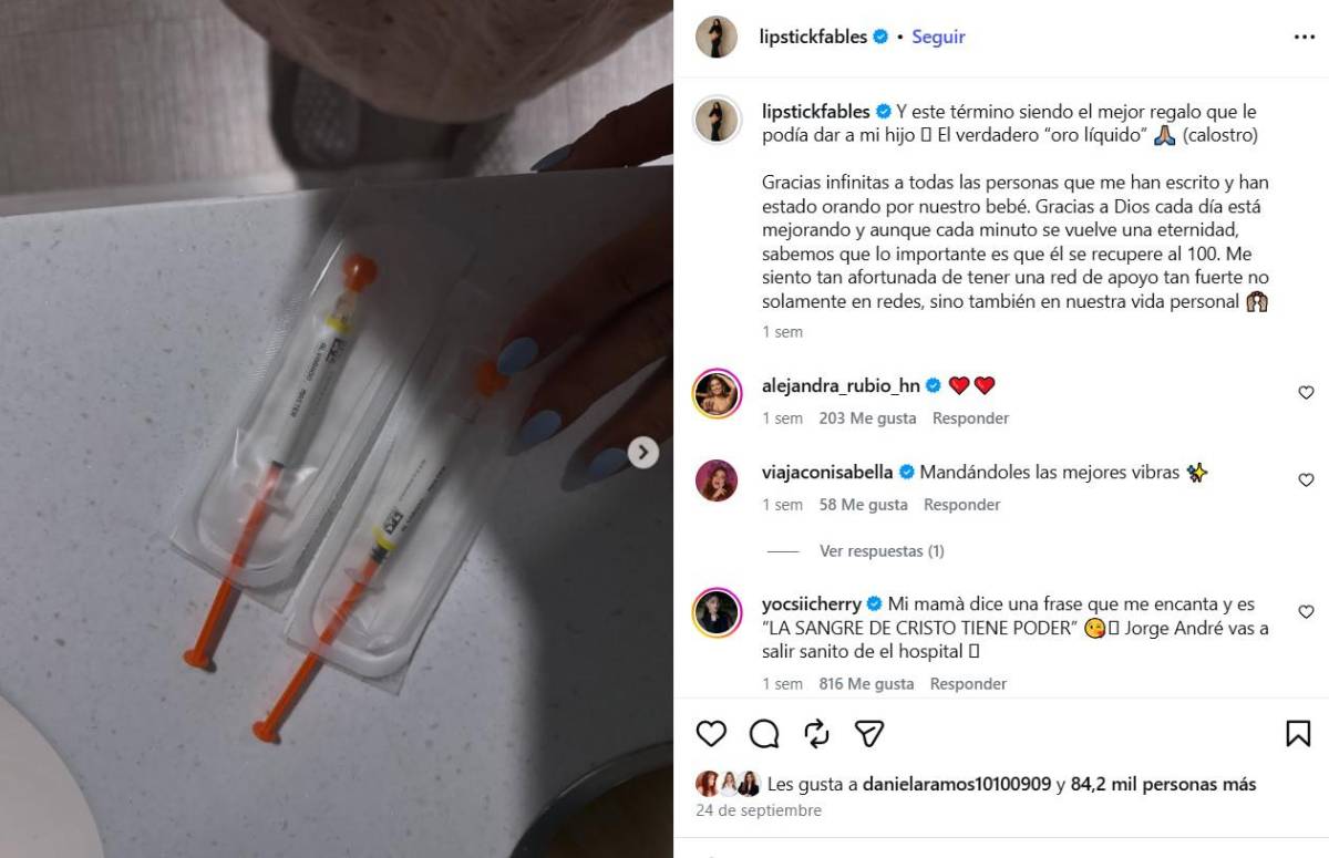 Ana Alvarado comparte una buena noticia sobre su bebé: Sus oraciones no han sido en vano