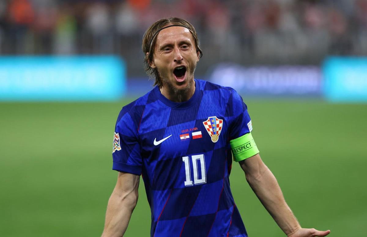 Luka Modric sigue siendo la gran figura de la Selección de Croacia.