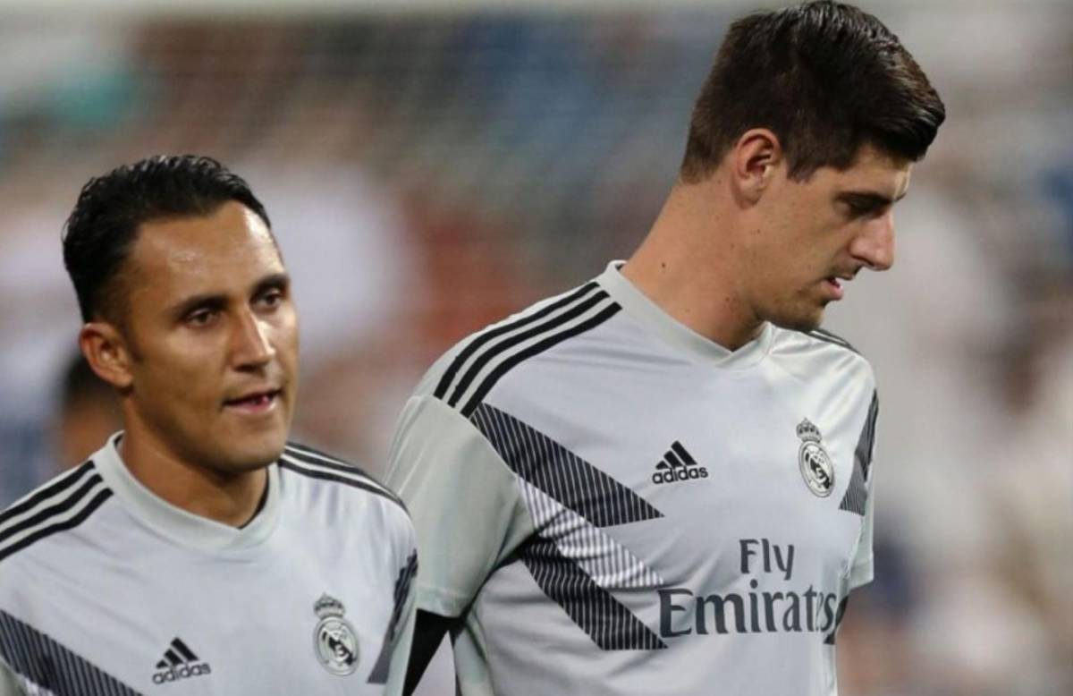 Courtois revela problema que tuvo con Keylor Navas en Real Madrid