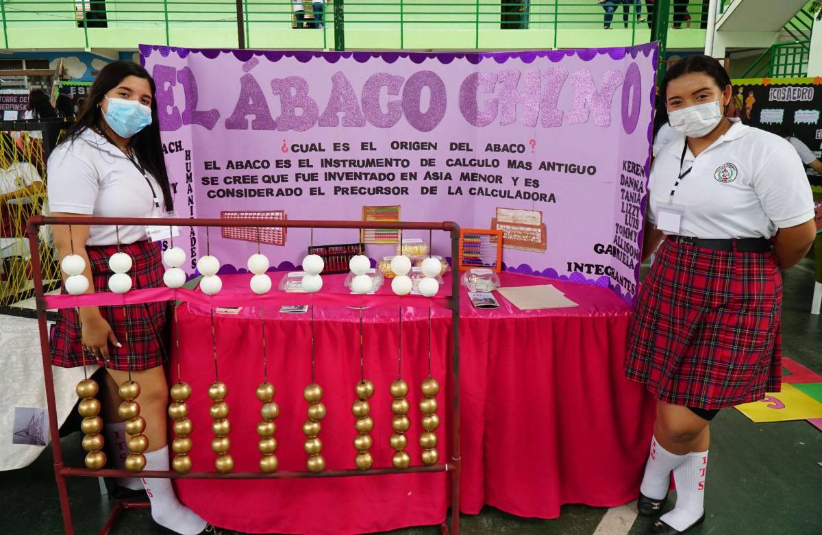 Instituto Tecnológico Sampedrano celebra su primera feria de matemáticas