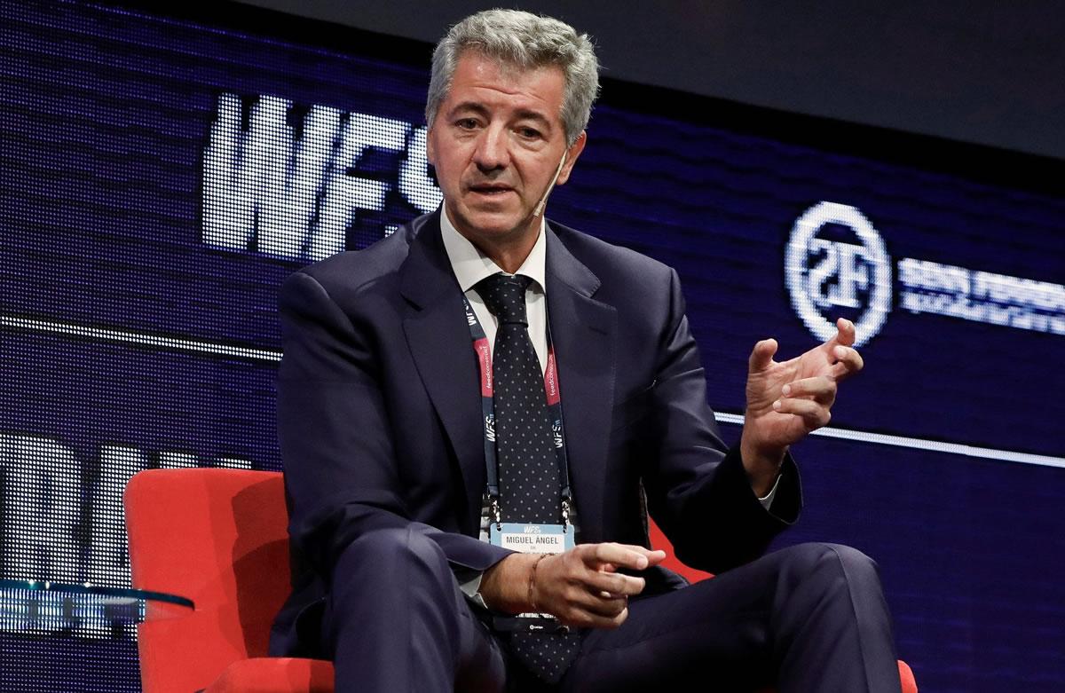 Miguel Ángel Gil Marín, Consejero Delegado del Atlético de Madrid.