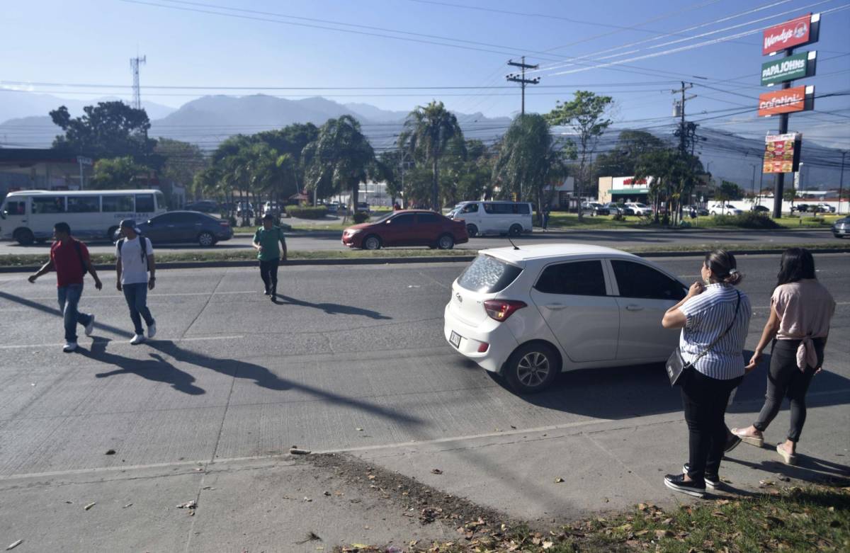 San Pedro Sula necesita al menos 20 nuevos pasos peatonales