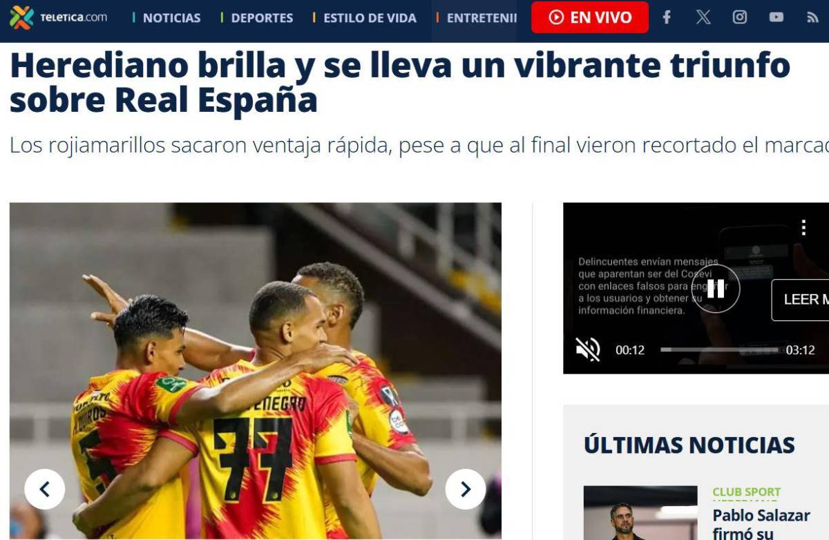 Prensa no perdona a Real España y ticos se mofan tras goleada: Inexplicable