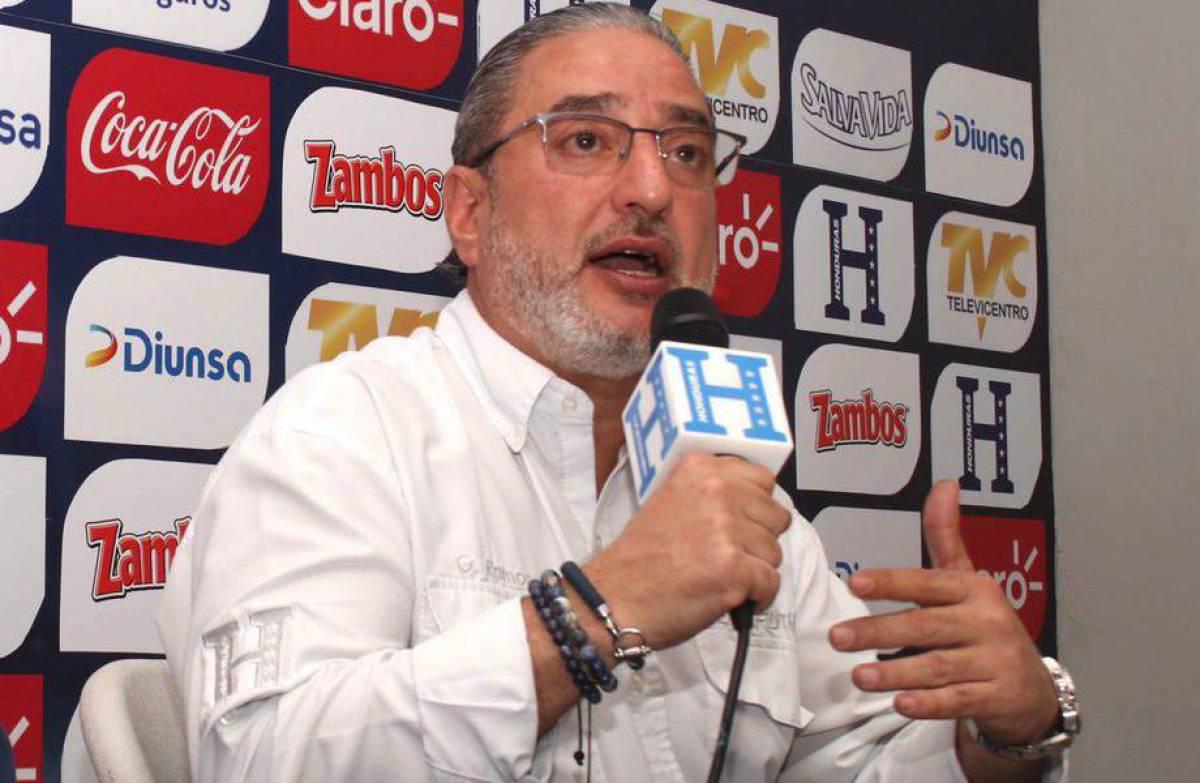 Gerardo Ramos, gerente de la Selección Nacional de Honduras.
