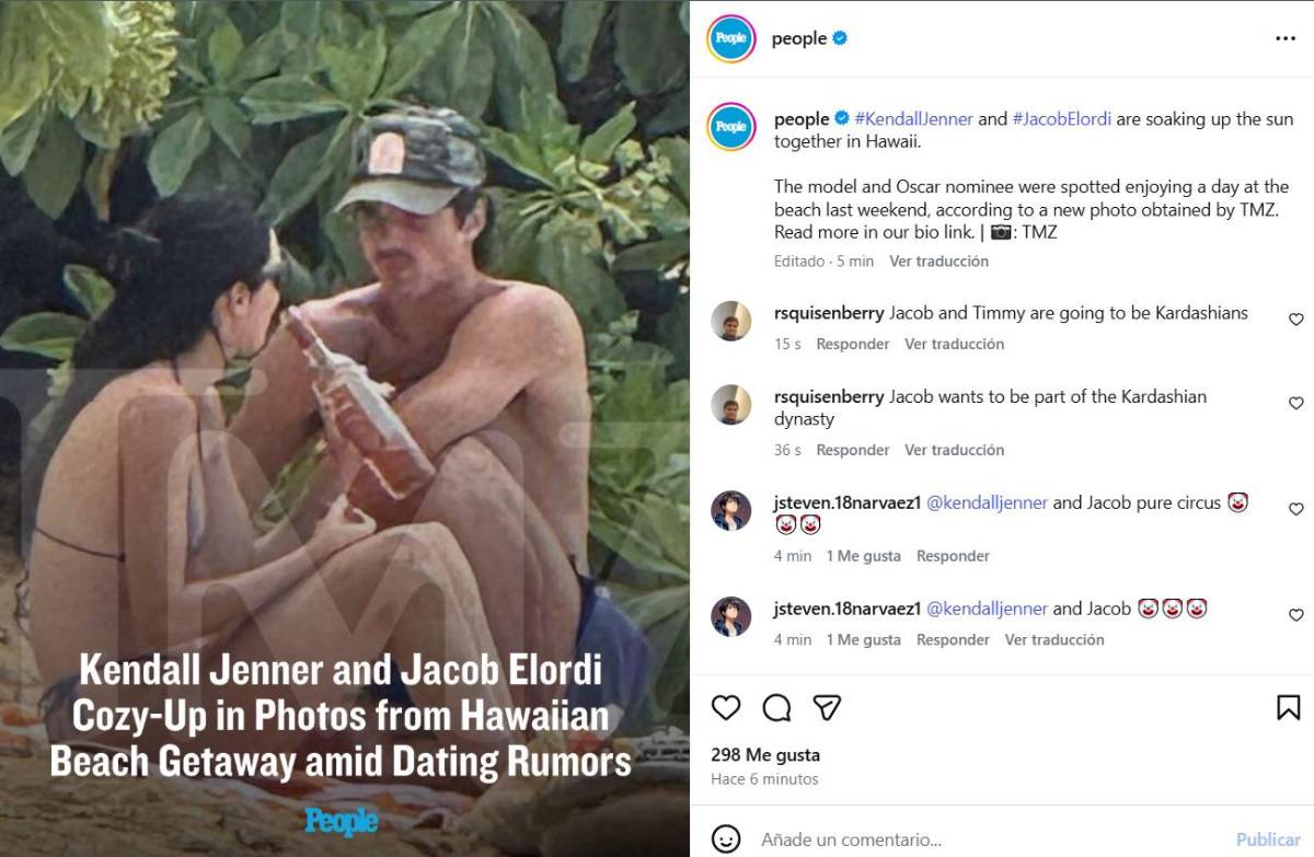 Las fotos que confirman el romance de Kendall Jenner y Jacob Elordi