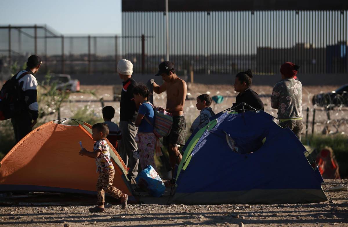 Abren un albergue en la frontera de México para migrantes varados en el río Bravo
