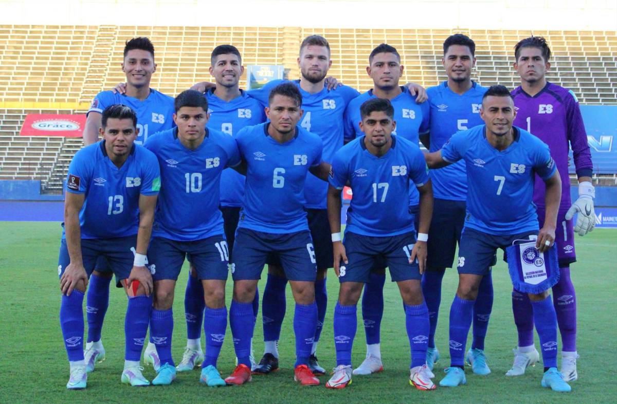 La selección salvadoreña se quedó sin opciones de poder clasificar al Mundial de Qatar. Foto Twitter Selecta.