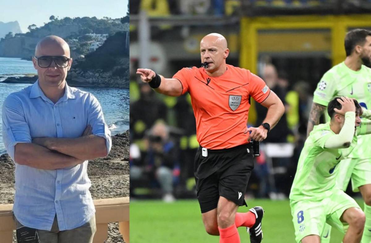 Revelan pasado oscuro del árbitro que estuvo en el Inter - Barcelona, ¿Es Real Madrid?