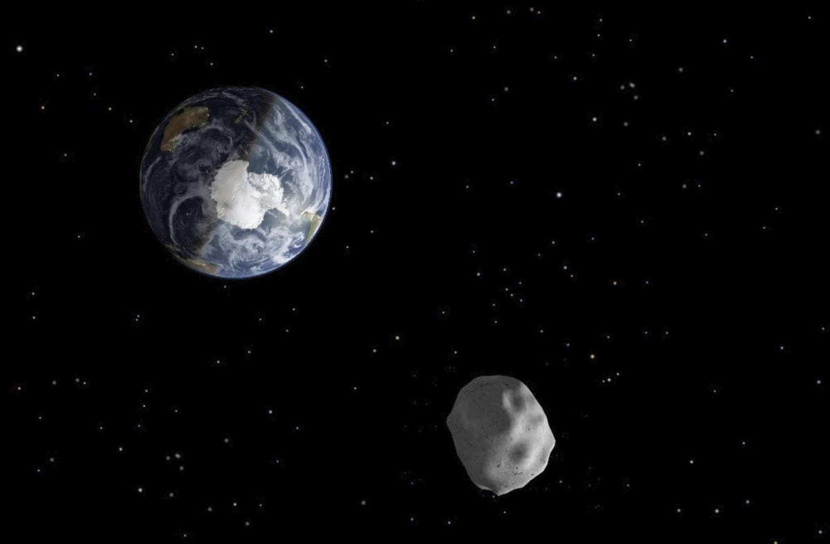Un asteroide potencialmente peligroso pasará mañana “cerca” de la Tierra