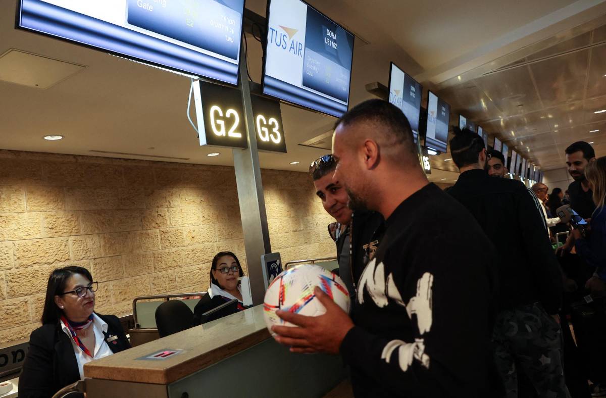 Despega el primer vuelo comercial entre Israel y Catar para el Mundial