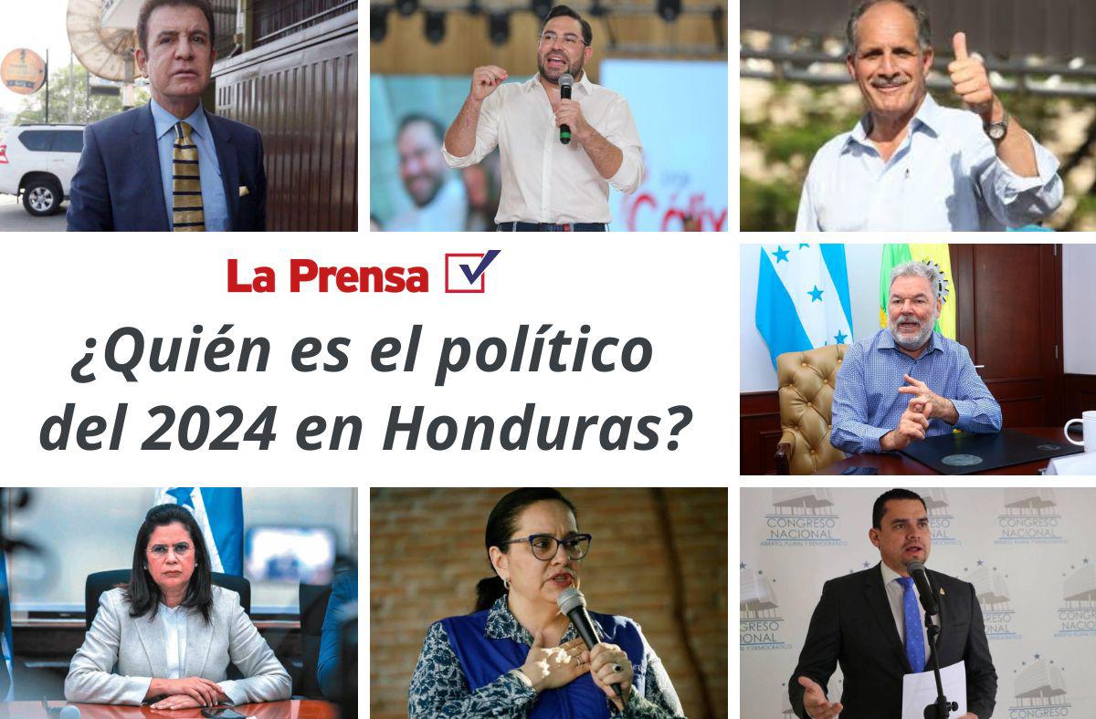 Participe: ¿quién es el personaje político del 2024 en Honduras?