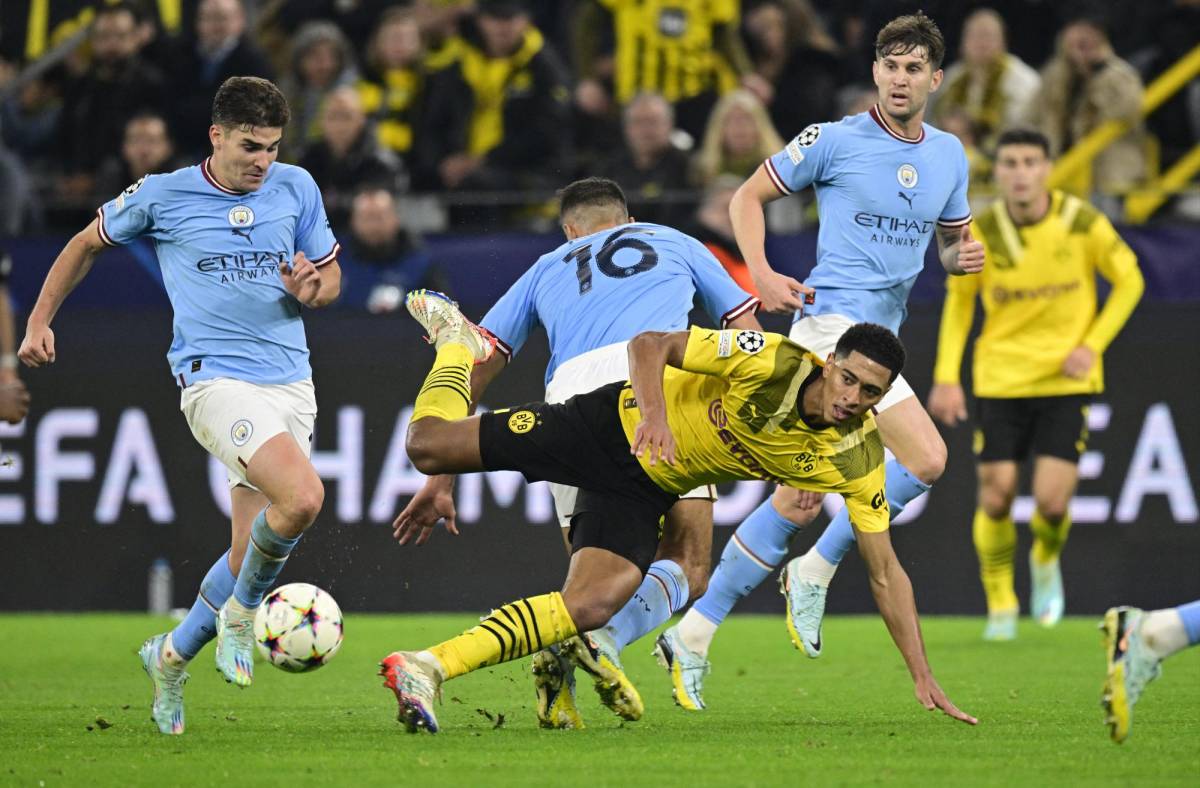 ¡No se hicieron daño! Manchester City y Borussia Dortmund empatan y avanzan a los octavos de final en Champions