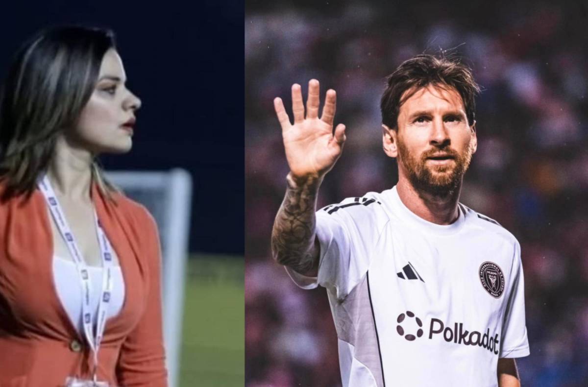 Messi provocó llanto de periodista hondureña y ella hace una confesión