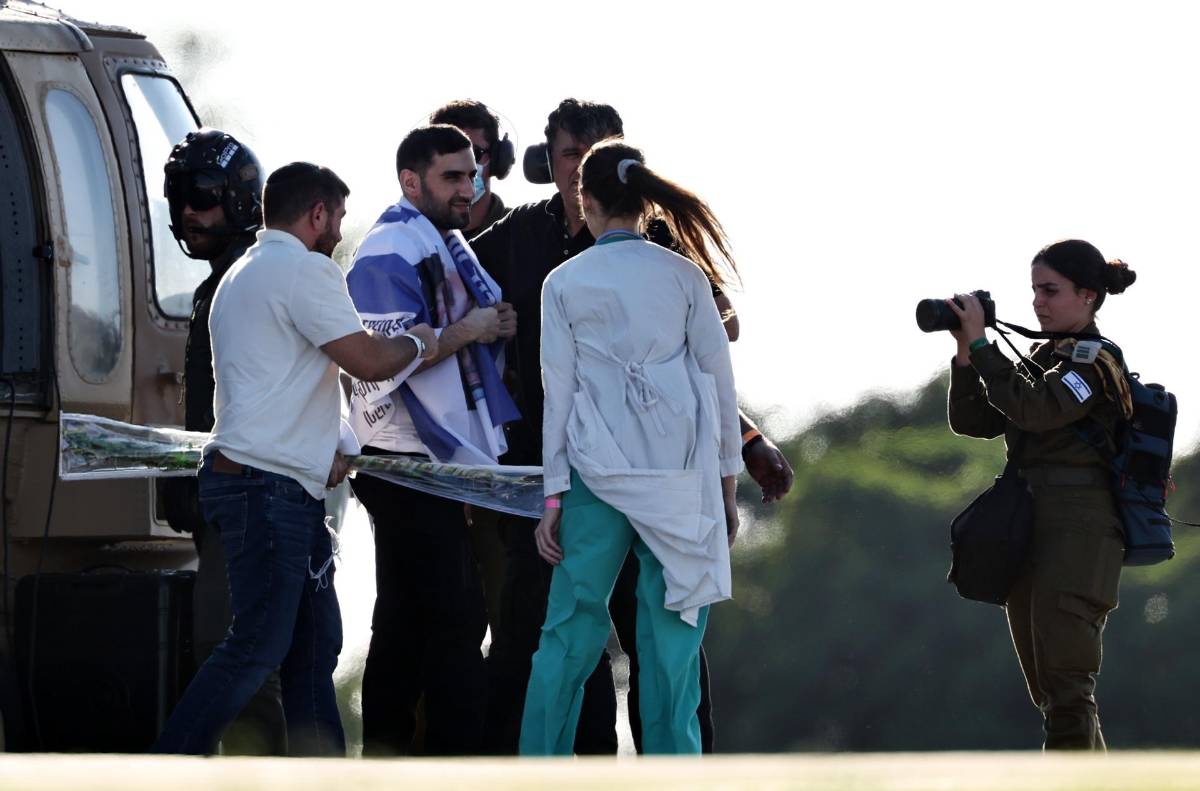 Las mejores imágenes de la liberación de los rehenes israelíes