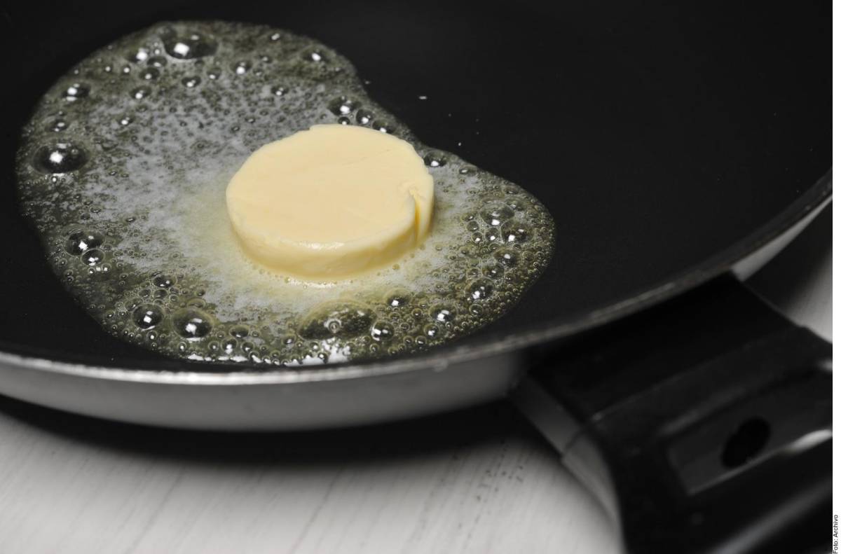 La mantequilla da sabor y textura a las preparaciones, es la opción de mayor costo.
