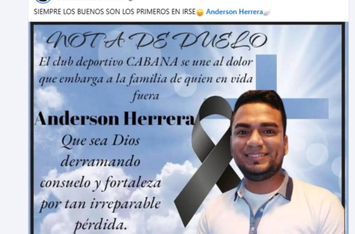 Consternación por misteriosa muerte de futbolista hondureño: No logró asimilarlo