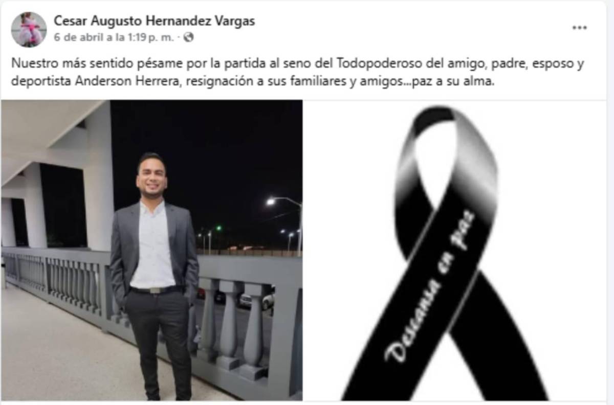 Consternación por misteriosa muerte de futbolista hondureño: No logró asimilarlo