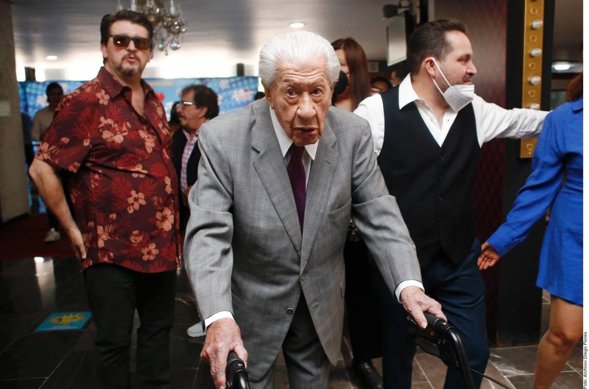 El actor Ignacio López Tarso lucha contra el Covid-19 a sus 97 años