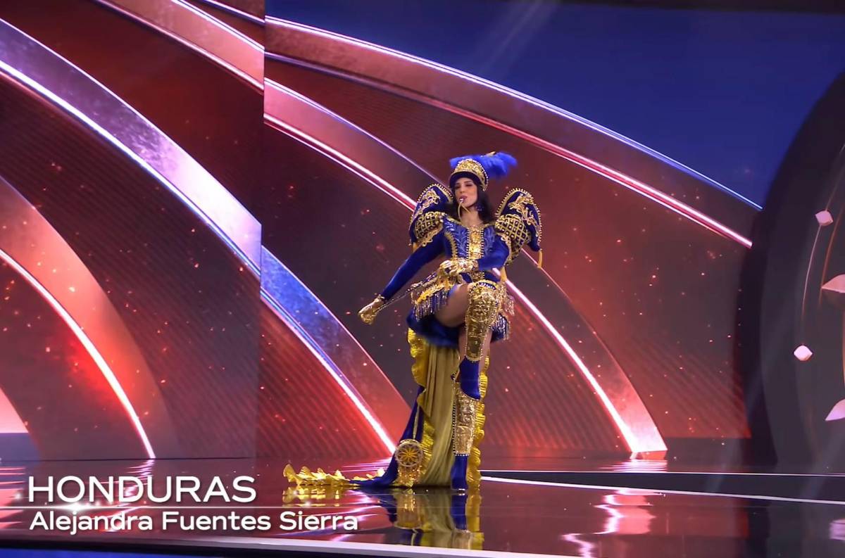 ¿Quién diseñó el traje de palillona de Miss Honduras Universo 2025?