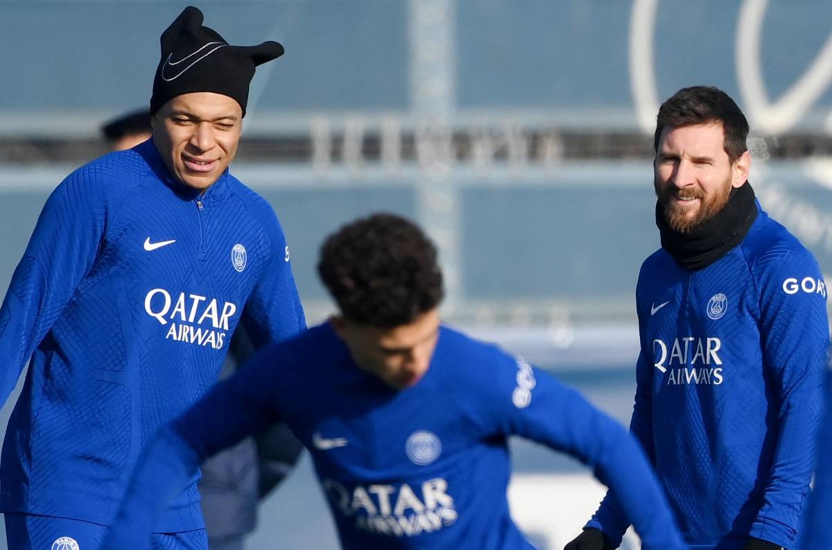 ¿Estarán ante el Bayern? Mbappé y Messi vuelven a entrenar con el PSG