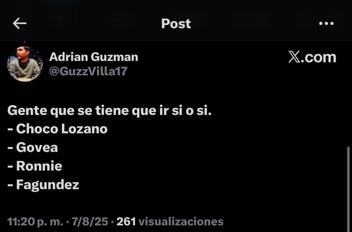 Choco Lozano provoca enfado tras expulsión en Santos y esto dicen en México