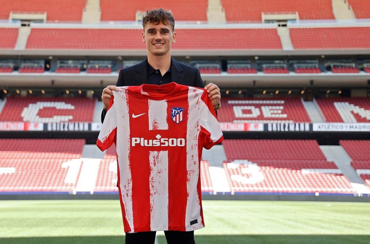 ¿Molestia en Barcelona? Griezmann se cortó el pelo y fue presentado por Atlético de Madrid