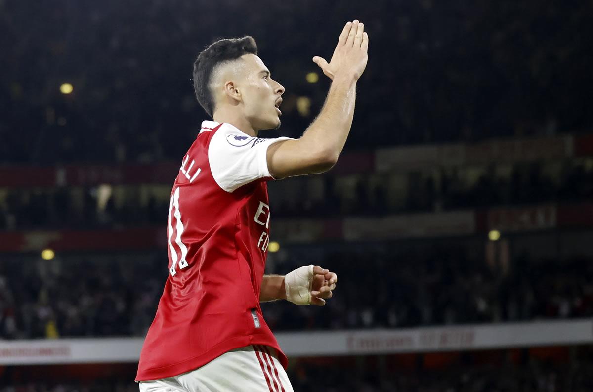Gabriel Martinelli le dio la victoria al Arsenal con su gol.