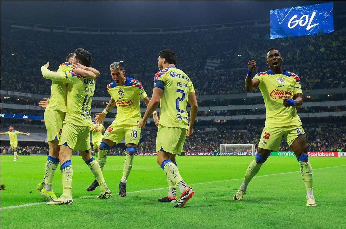 El América supo reaccionar y logró clasificarse a los cuartos de final de la Concacaf Champions Cup.