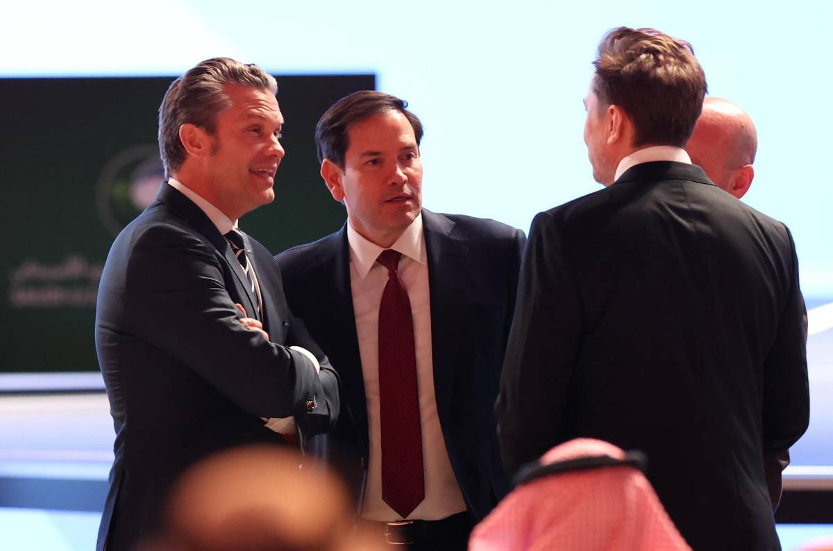 Las imágenes de la fastuosa bienvenida a Trump en Riad