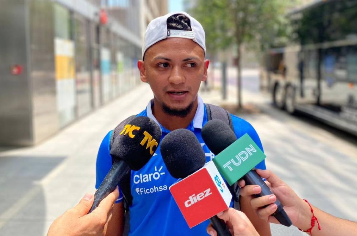 Alexy Vega habló este martes ante los medios de comunicación.