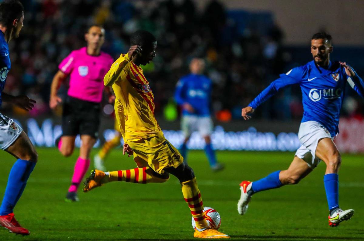Copa del Rey: El golazo de Dembélé que comenzó la remontada del Barcelona