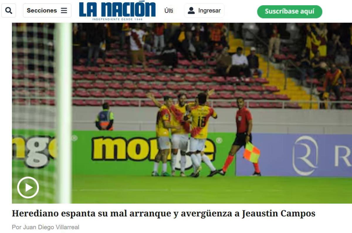 Prensa no perdona a Real España y ticos se mofan tras goleada: Inexplicable