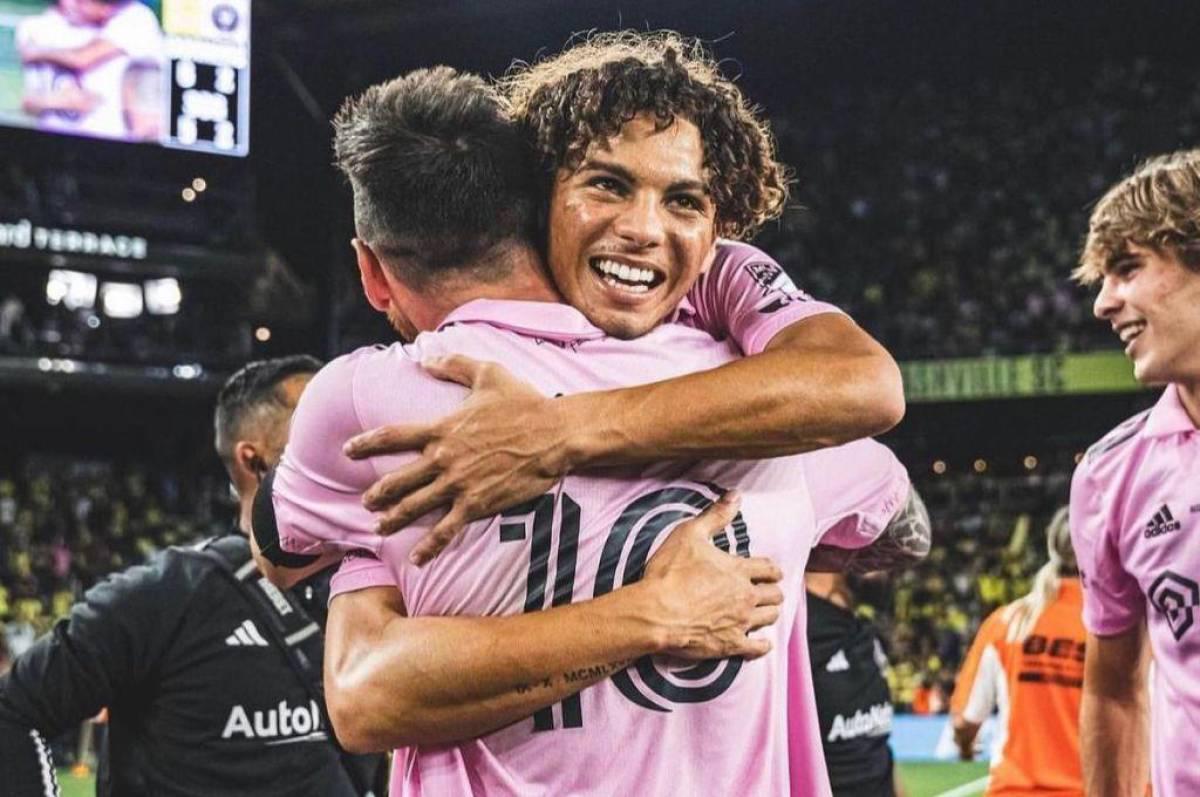 El hondureño David Ruiz es compañero de Messi en el Inter Miami.