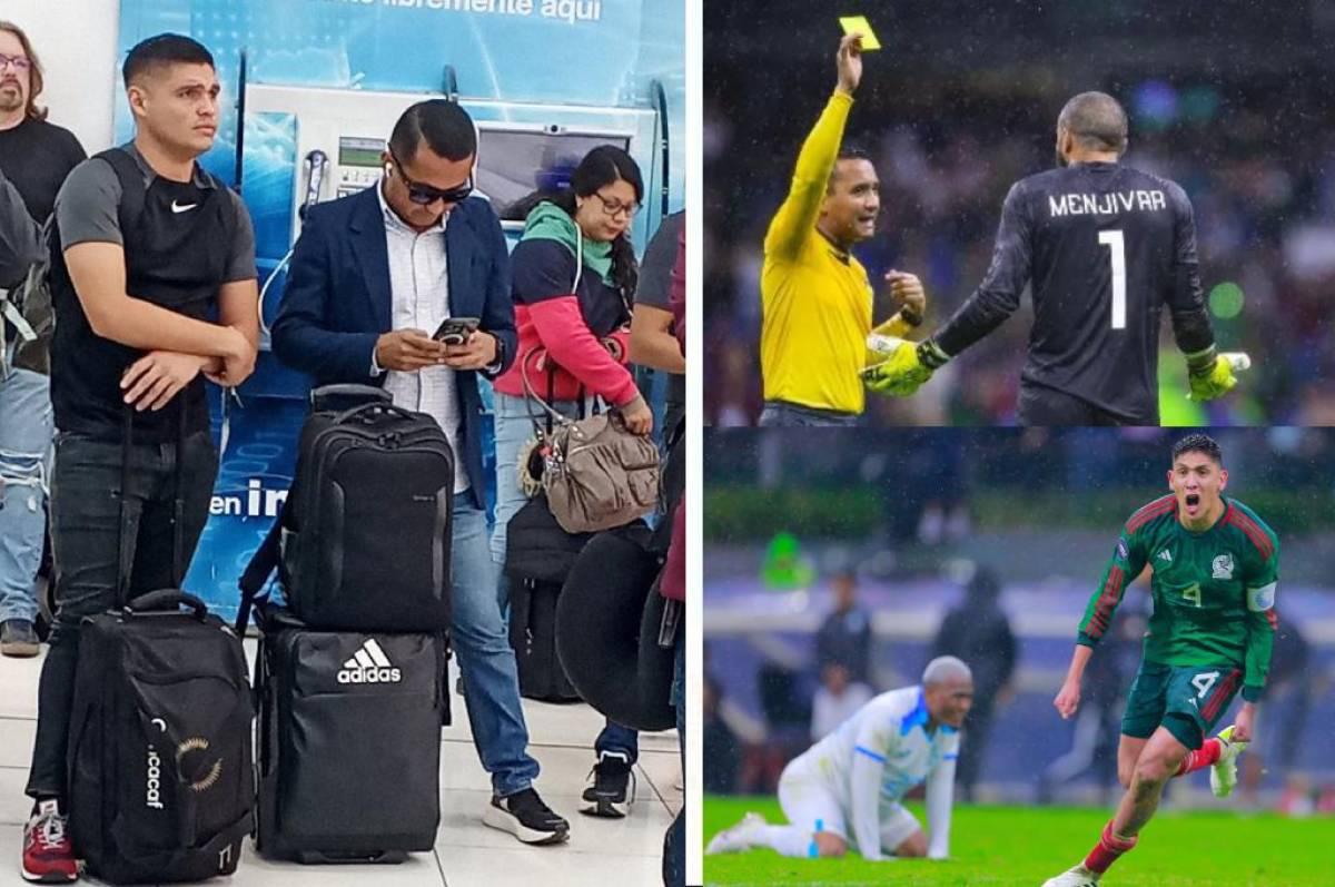 Iván Barton perjudicó a Honduras en el estadio Azteca.