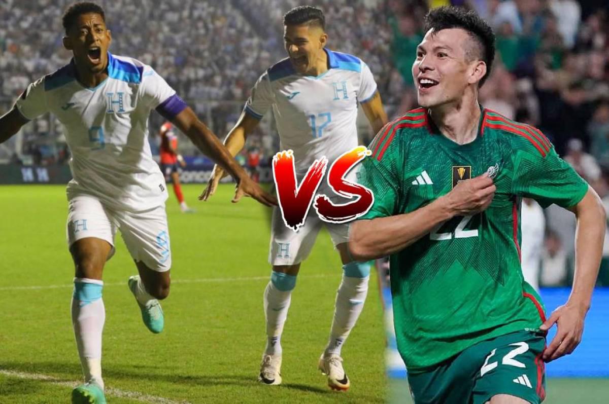 Honduras llega al duelo como segunda del Grupo B en la Liga de Naciones, mientras México estaba clasificado directo a los cuartos de final.