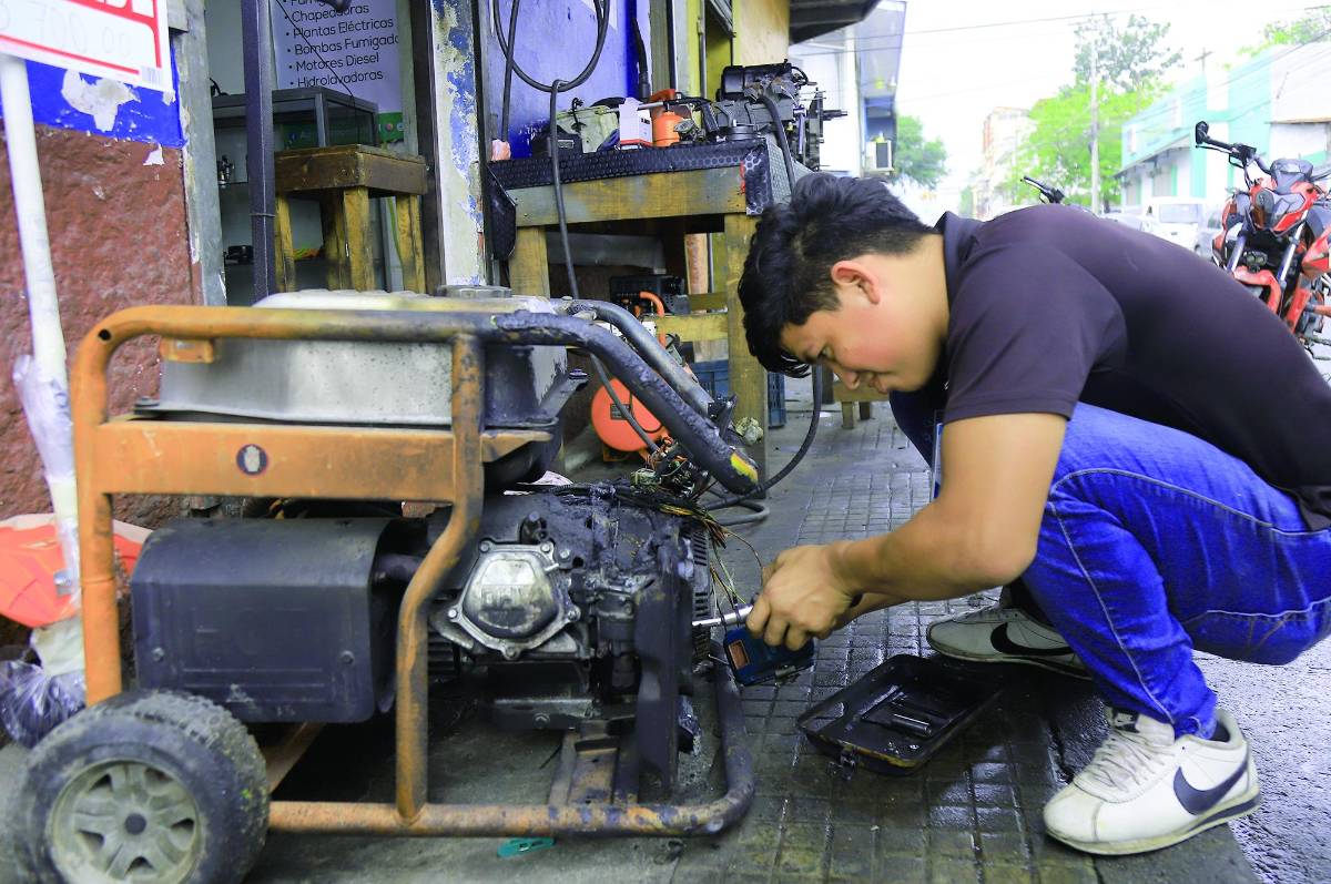Comienzan los apagones de energía en San Pedro Sula