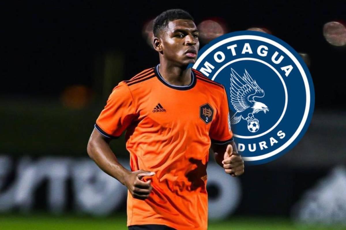 El delantero Joyner Castillo (20) deja el Houston Dynamo II para fichar por el Motagua en 2024.
