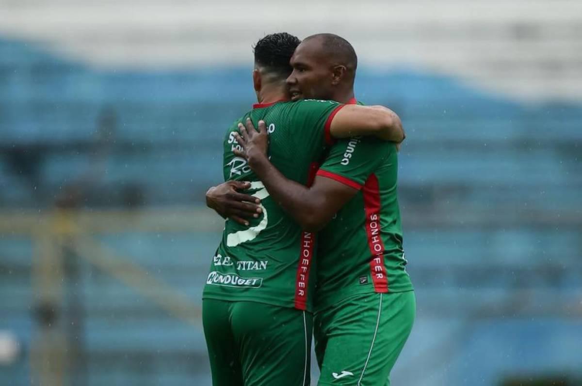 Juan Luis Anangonó anotó su primer gol con Marathón en la Copa LA PRENSA.
