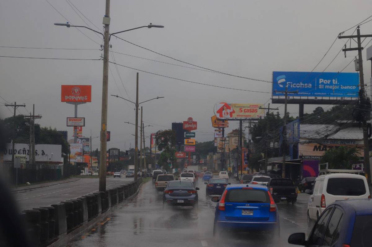 Clima: domingo con lluvias en tres regiones de Honduras