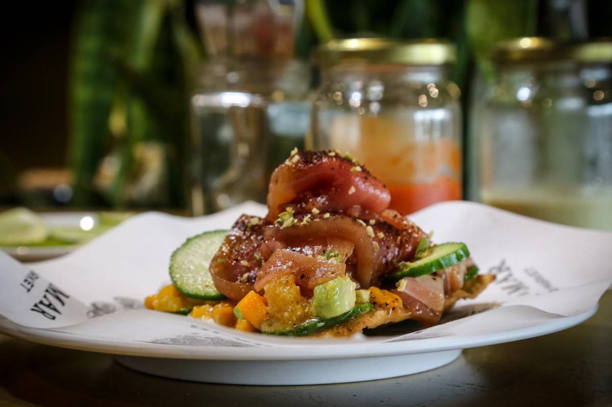 Esta receta puede hacerse con el pescado de tu elección.