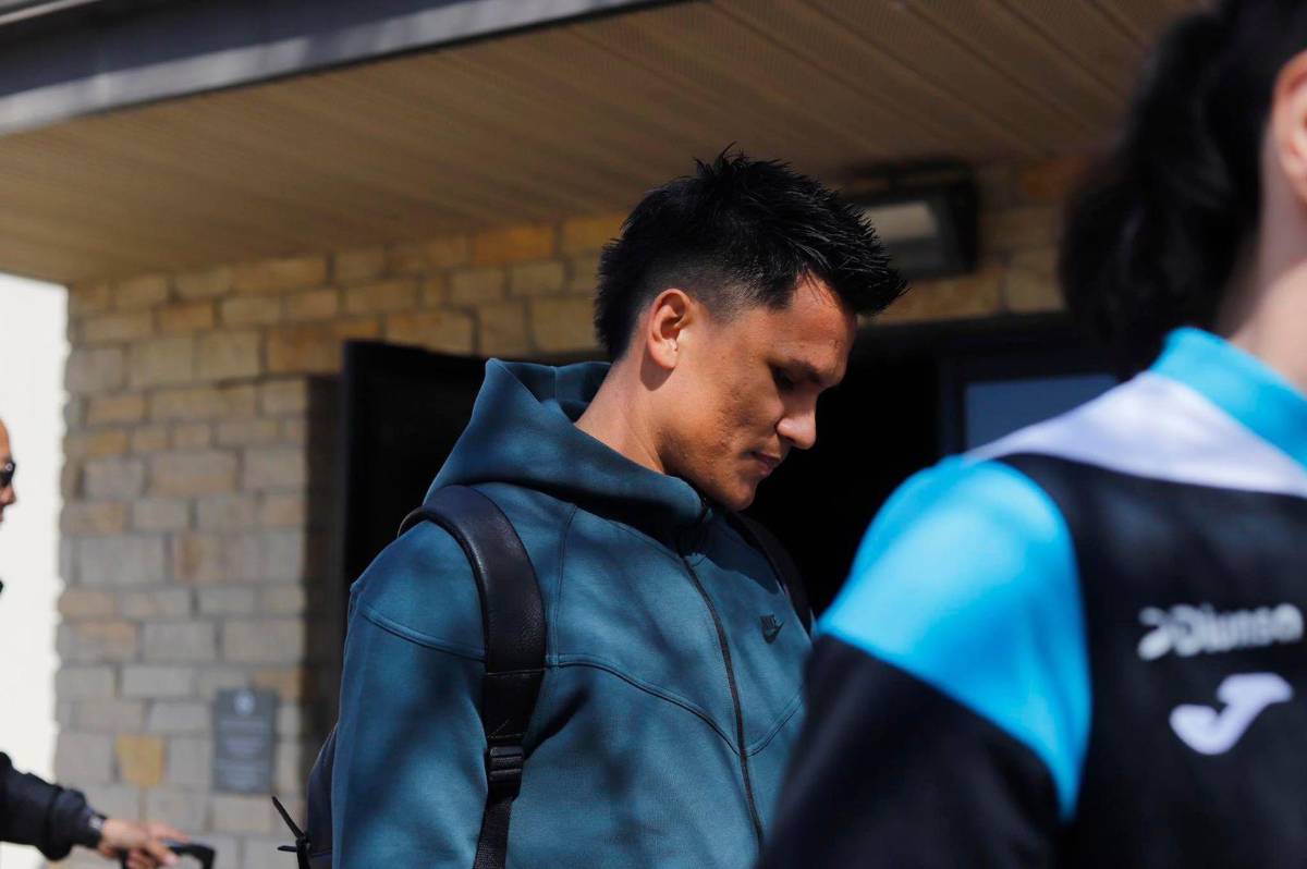 Denil Maldonado llegó este lunes a Dallas para unirsse a la concentración de Honduras.