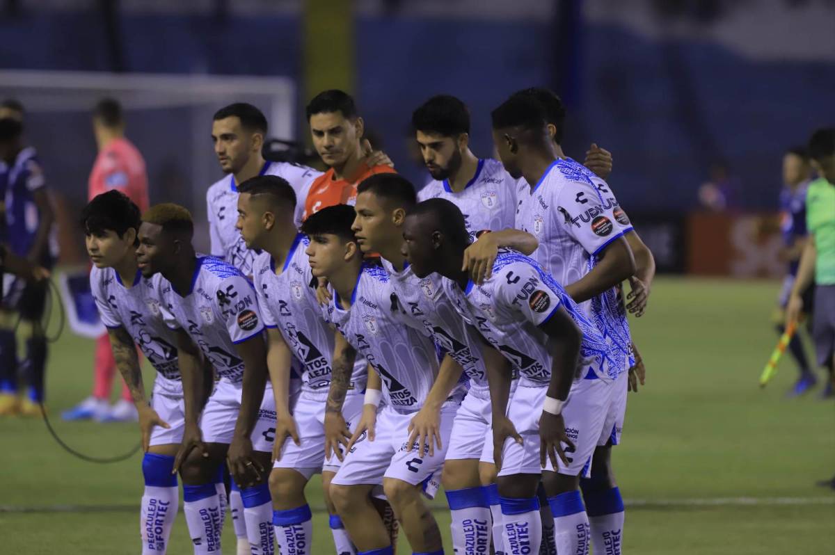 El 11 titular del Pachuca que enfrenta al Motagua.