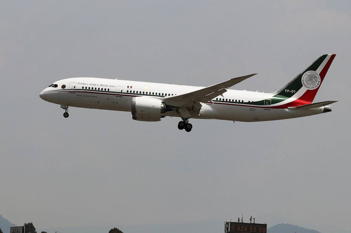 México vende el avión presidencial a Tayikistán por 92 millones de dólares