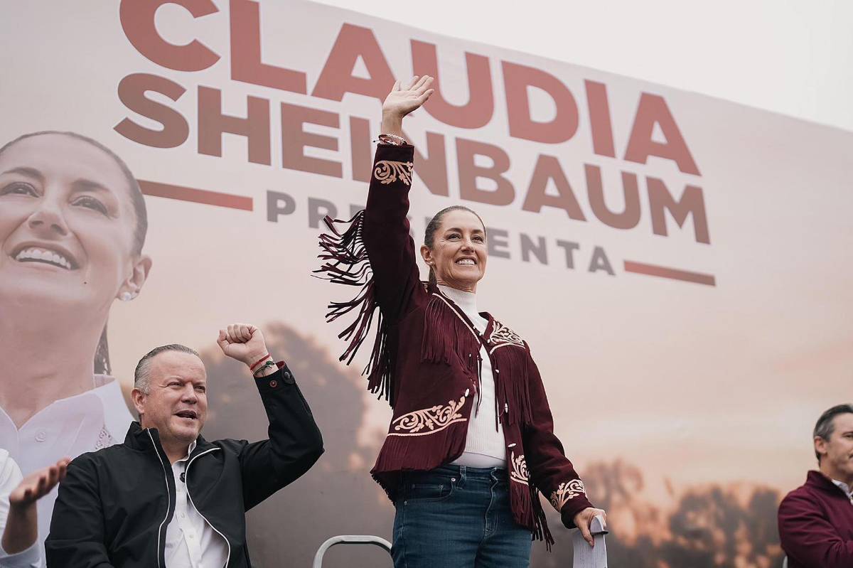 Sheinbaum promete no “someterse” a Estados Unidos si llega al poder