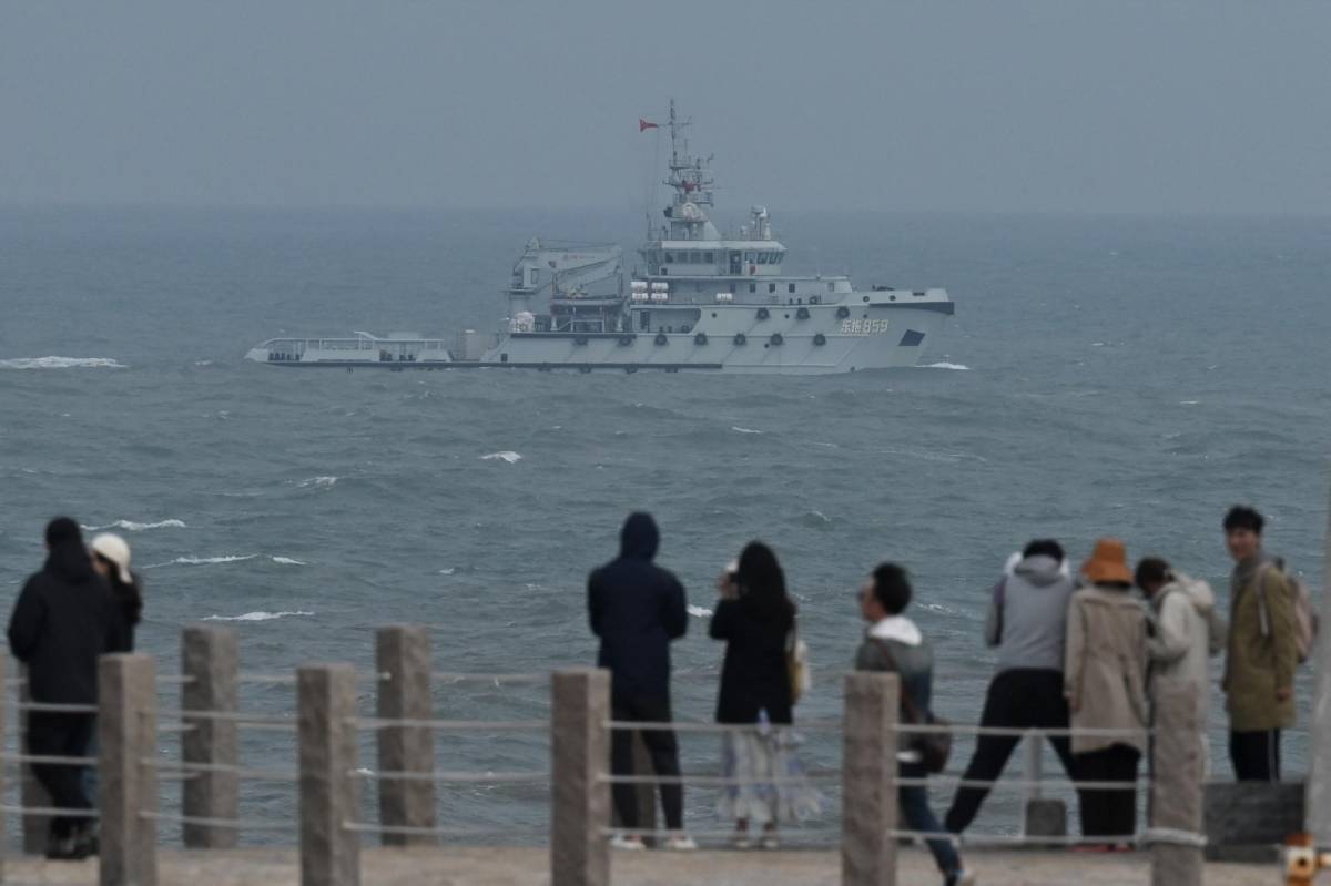 China envía barcos y aeronaves cerca de Taiwán por segundo día consecutivo